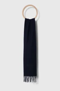 Vlnený šál Moschino šedá farba, jednofarebný #7353171