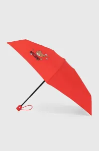 Dáždnik Moschino červená farba, 8211