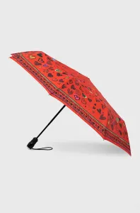 Dáždnik Moschino červená farba #4886743