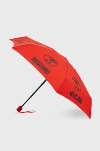 Dáždnik Moschino červená farba #249901