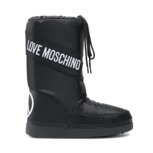 Snehule Love Moschino čierna farba, JA24032G1HISA000