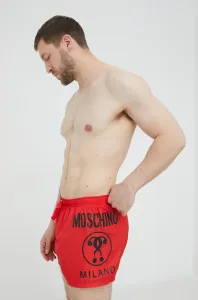 Detské plavkové šortky Moschino Underwear červená farba #204980