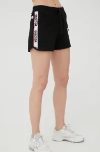 Pyžamové šortky Moschino Underwear dámske, čierna farba, #8688018