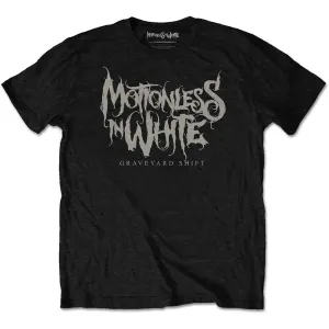 Motionless in White tričko Graveyard Shift Čierna XL