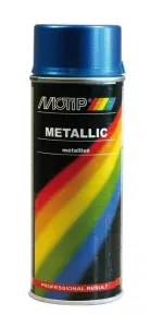MOTIP AUTO - Metalízový sprej červený 400 ml