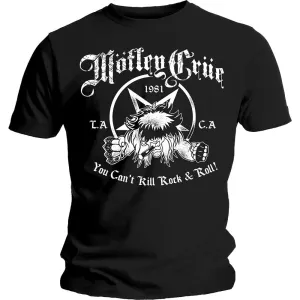 Motley Crue tričko Motley Crue tričko You Can't Kill Rock & Roll čierne Čierna XXL