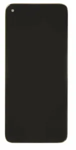 Motorola G8 LCD Display + Dotyková Deska + Přední Kryt Black (Service Pack)