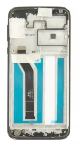 Motorola G7 Power LCD Display + Dotyková Deska + Přední Kryt  Black (Service Pack)
