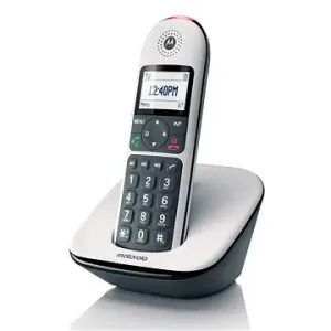 Motorola CD5001 White Senior – BigKeys – Earing compatible