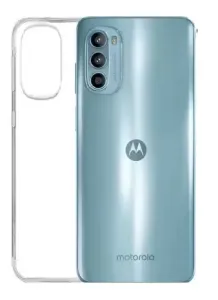 Transparentní silikonový kryt s tloušťkou 0,5mm  - Motorola Moto G52 průsvitný