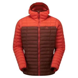 Mountain Equipment Particle Hooded Jacket Firedbrick/Cardinal L Outdoorová bunda