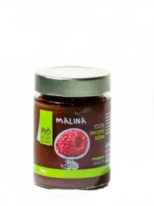 BIO 100% ovocný džem – malinový MOUNTBERRY 200 g