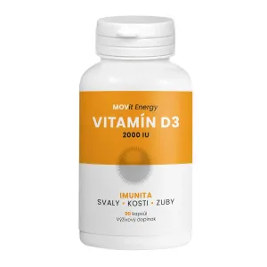 Movit Energy Vitamin D3 2000 I.U., 50 mcg 90 kapsúl