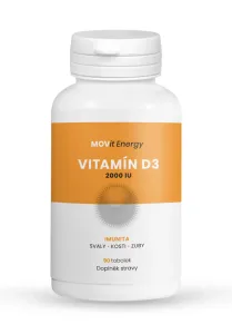 Movit Energy Vitamín D3 2000 I.U. 50 mcg 90 tvrdých kapsúl