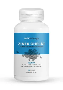 MOVit Energy Zinok Chelát 15 mg, 90 tabliet #1556238