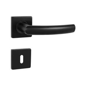 Kľučka na dvere MP - ESSO - HR CIM - čierna matná (EB) | MP-KOVANIA.sk #4123430