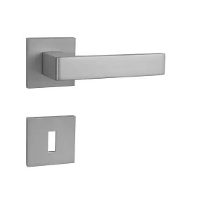 Kľučka na dvere MP - HIT - HR SQ6 CHM - chróm matný (MSC) | MP-KOVANIA.sk #4120900
