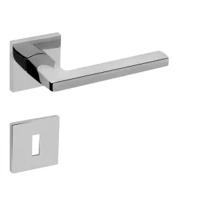 Kľučka na dvere MP - PRIMA - HR SQ6 CHL - chróm lesklý (CP) | MP-KOVANIA.sk #4123423