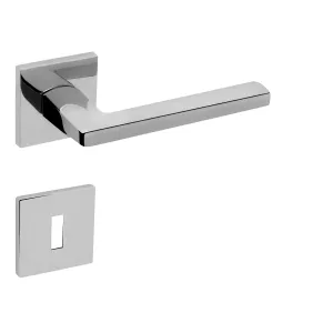Kľučka na dvere MP - PRIMA - HR SQ6 CHL - chróm lesklý (CP) | MP-KOVANIA.sk #4123422