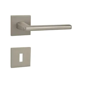 Kľučka na dvere MP - PRIMA - HR SQ6 NIM - nikel matný (MSN) | MP-KOVANIA.sk #4123411