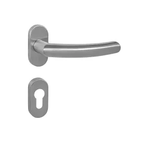 Kľučka na dvere MP - NERO - UOR NEM - nerez matná | MP-KOVANIA.sk #4112369