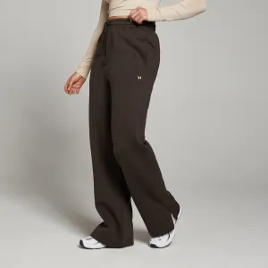 Dámske jogger nohavice MP Basic v rovnom strihu – hnedé - XL