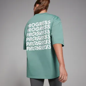 Dámske tričko MP Tempo Progress – zelené - XL