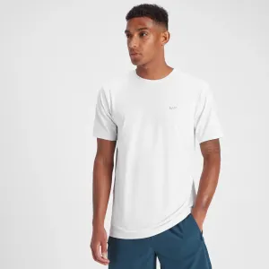 Pánske tričko MP Velocity s krátkymi rukávmi – biele - XL