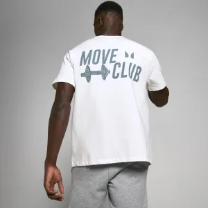Oversize tričko MP Move Club – biele - S - M