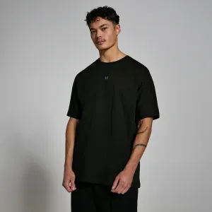 Pánske hrubé oversize tričko MP Lifestyle – čierne - XS