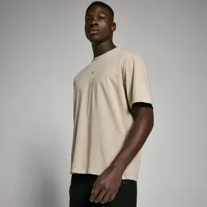 Pánske oversize tričko MP Tempo so spraným vzhľadom – sprané sivé - XL