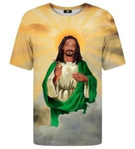 Dámske tričko Mr. GUGU & Miss GO Snoop Jesus #820249