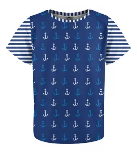 Mr. GUGU & Miss GO Kids's T-shirt KTS-P1632 Navy Blue #4292977