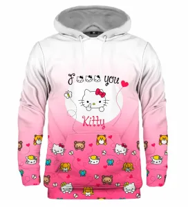 Mr. GUGU & Miss GO Unisex's Angry Kitty Hoodie H-K2230 #818059