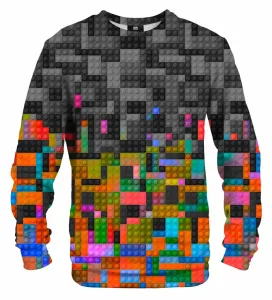 Mr. GUGU & Miss GO Unisex's Colorful Blocks Sweater S-Pc2071 #818451