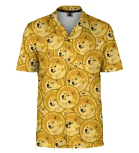 Mr. GUGU & Miss GO Unisex's Doge Wow Shirt Sh-Man-Sht2178 #753038