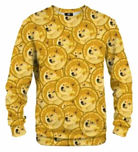 Mr. GUGU & Miss GO Unisex's Doge Wow Sweater S-Pc2178 #818356