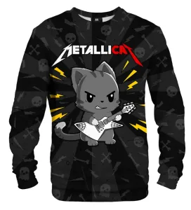 Mr. GUGU & Miss GO Unisex's Metallicat Sweater S-Pc2313 #818544