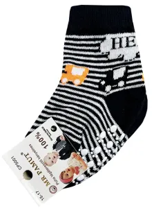 Protišmykové ponožky pre bábätká- Hello veľkosť: 15-17