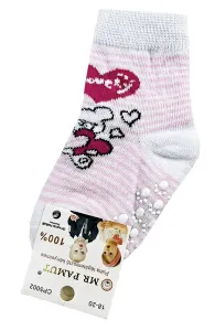 Protišmykové ponožky pre bábätká- Lovely veľkosť: 15-17