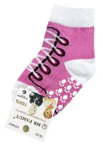 Protišmykové ponožky pre bábätká- Šnúrky veľkosť: 15-17