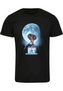 Dámske tričko MERCHCODE E.T. Face čierne Farba: black, Veľkosť: XL