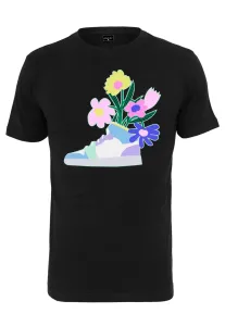 Mr. Tee Ladies Flower Sneaker Tee black - Size:S
