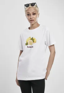 Dámske tričko MR.TEE Ladies Lemon Tee Farba: white, Veľkosť: L