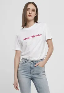 Dámske tričko MR.TEE Ladies Magic Monday Slogan Tee Farba: white, Veľkosť: XS