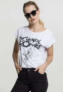 Mr. Tee Ladies My Chemical Romace Black Parade Cover Tee white - Size:S