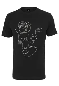 Dámske tričko MR.TEE Ladies One Line Rose Farba: black, Veľkosť: L