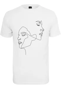 Dámske tričko MR.TEE Ladies One Line Farba: white, Veľkosť: 4XL