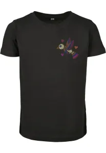 Detské tričko MR.TEE Kids Birdy Short Sleeve Farba: black, Veľkosť: 146/152