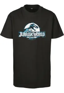 Detské tričko MR.TEE Kids Jurassic World Logo Tee Farba: black, Veľkosť: 110/116